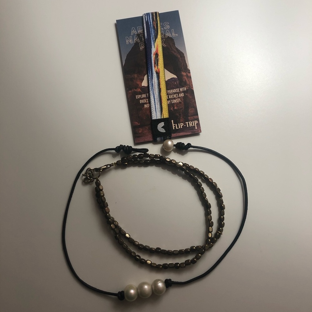 Chocker, Anklet, and Bracelet